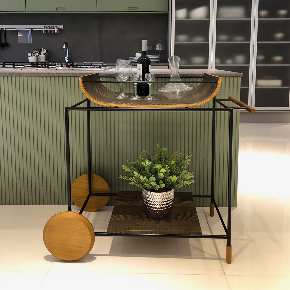 Trolleys - Bar Cart Dionísio - STUDIO MARTA MANENTE DESIGN