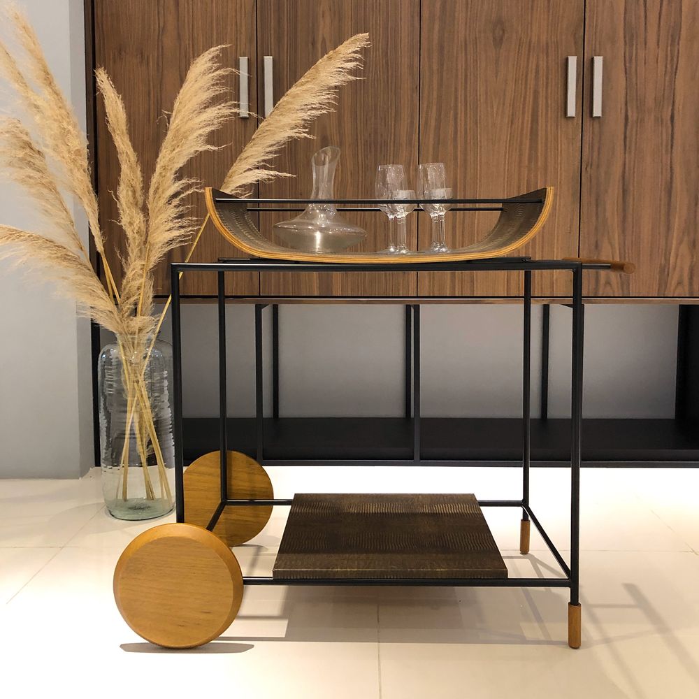Trolleys - Bar Cart Dionísio - STUDIO MARTA MANENTE DESIGN
