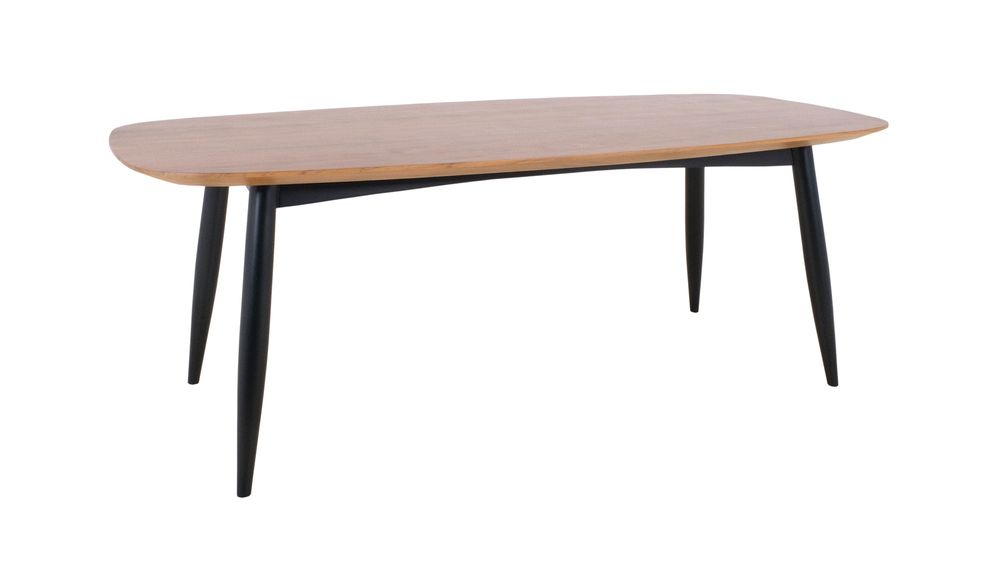 Dining Tables - Retro Modern Dining table Nova in 100% natural solid Mindy wood. - EZEIS BY ASINDO LTD