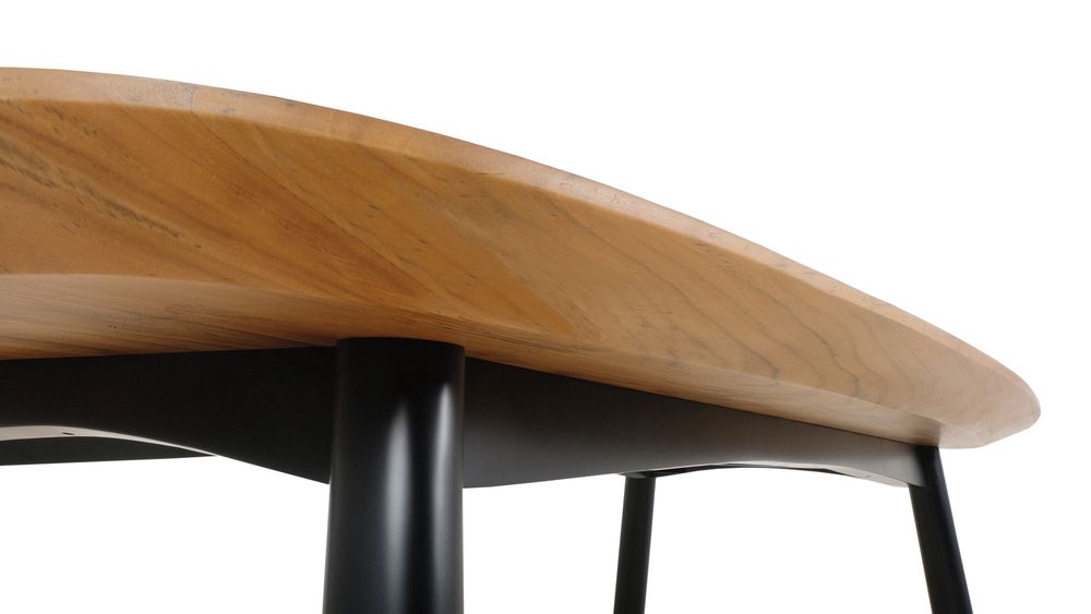 Dining Tables - Retro Modern Dining table Nova in 100% natural solid Mindy wood. - EZEIS BY ASINDO LTD