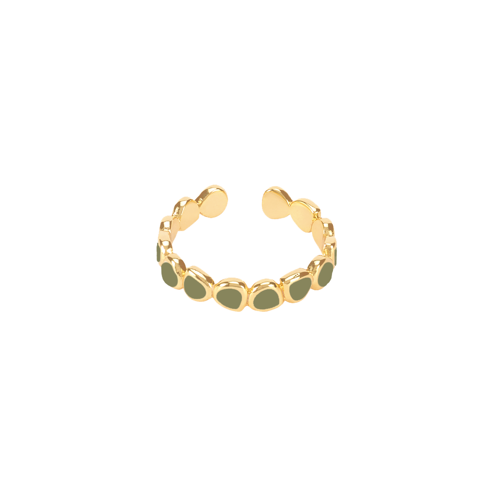 Jewelry - Lumi Ring - Olive Green - BANGLE UP