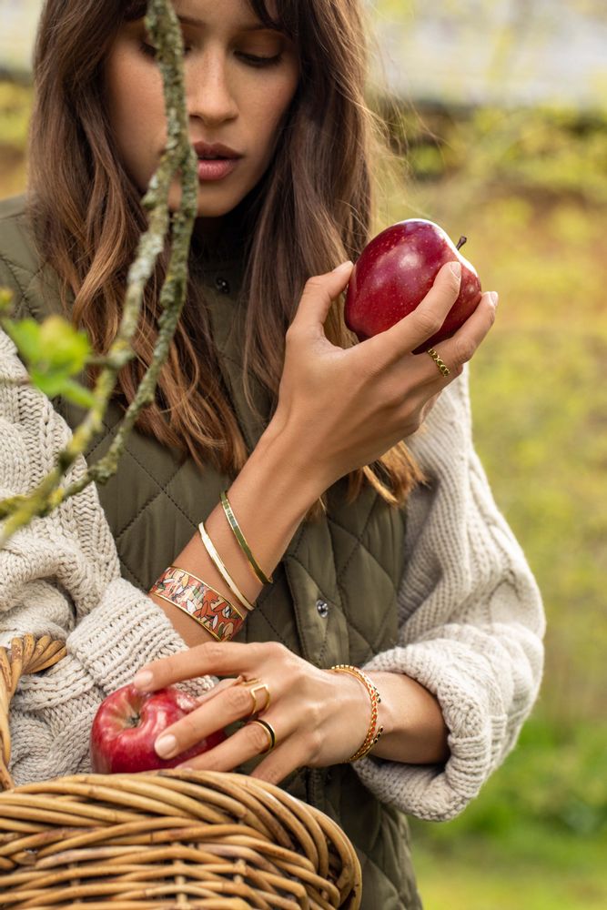 Jewelry - Lumi Ring - Olive Green - BANGLE UP