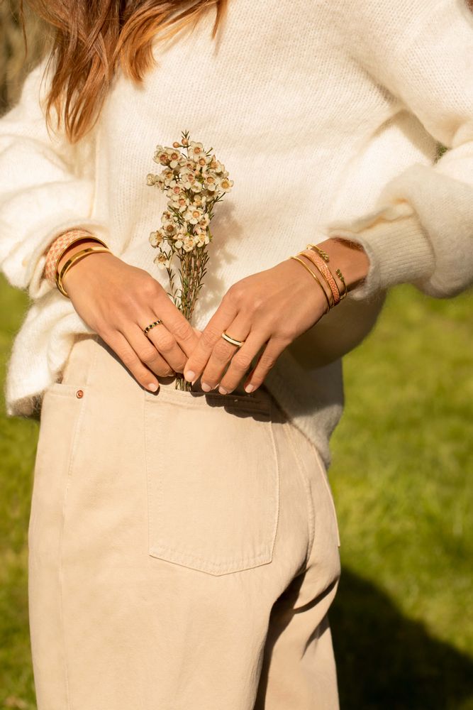 Jewelry - Lumi Bangle - Olive Green - BANGLE UP