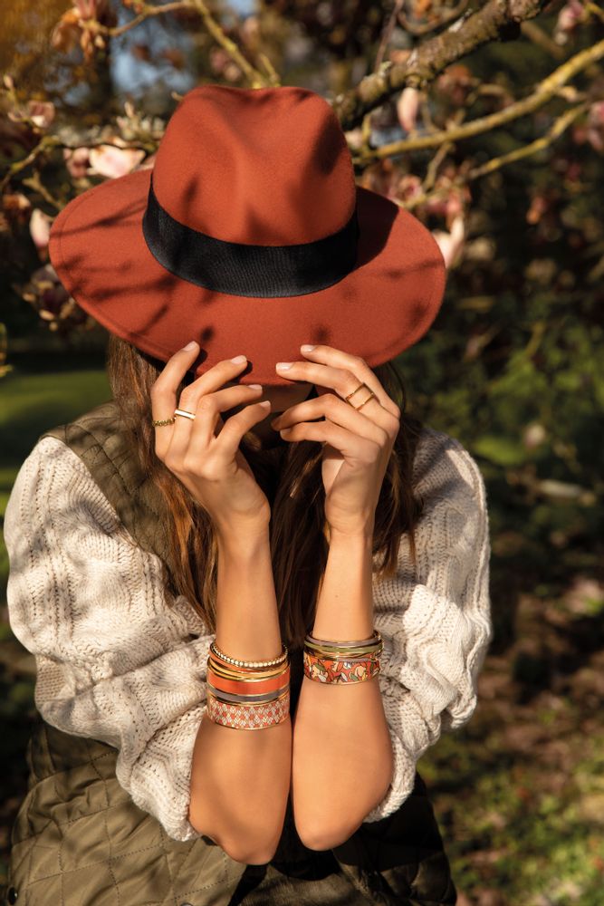 Bijoux - Bracelet Vaporetto - Fauve / écorce - BANGLE UP