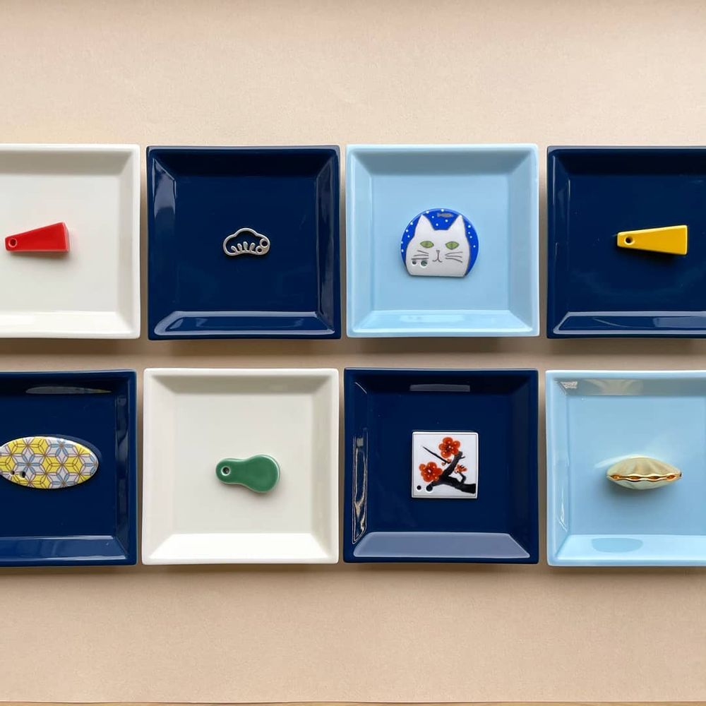 Trays - Square Incense Tray - SHOYEIDO INCENSE CO.