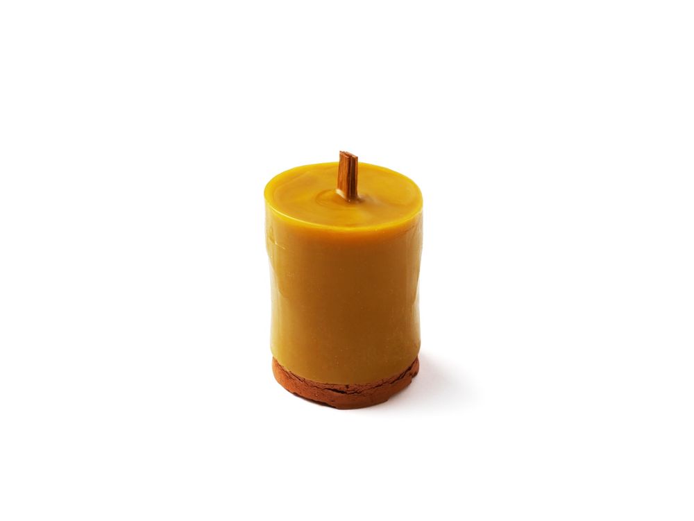 Cadeaux - UBUD S | Bougie intérieure en bois, cire d'abeille et huiles naturelles | Format cadeau parfait - WOOD MOOD