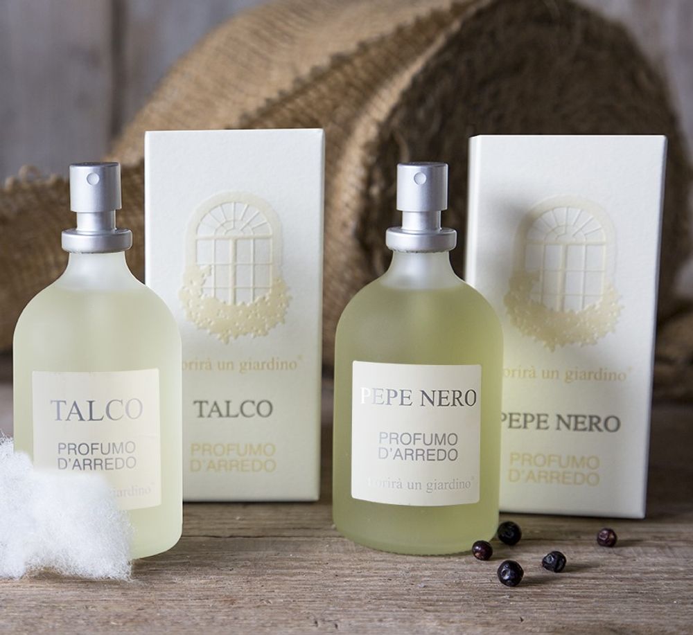 Spa - parfums d'ambiance avec huiles essentiels - FIORIRA UN GIARDINO SRL