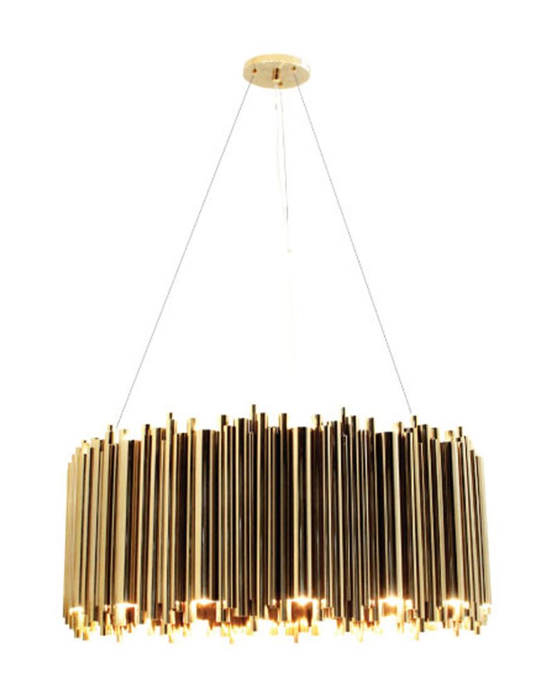Ceiling lights - Brubeck Round | Suspension Chandelier - DELIGHTFULL