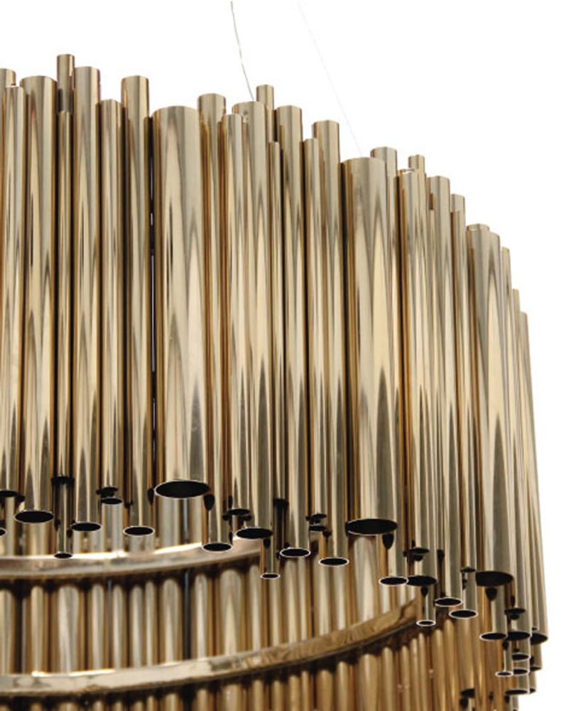 Ceiling lights - Brubeck Round | Suspension Chandelier - DELIGHTFULL