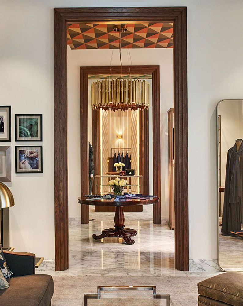 Ceiling lights - Brubeck Round | Suspension Chandelier - DELIGHTFULL