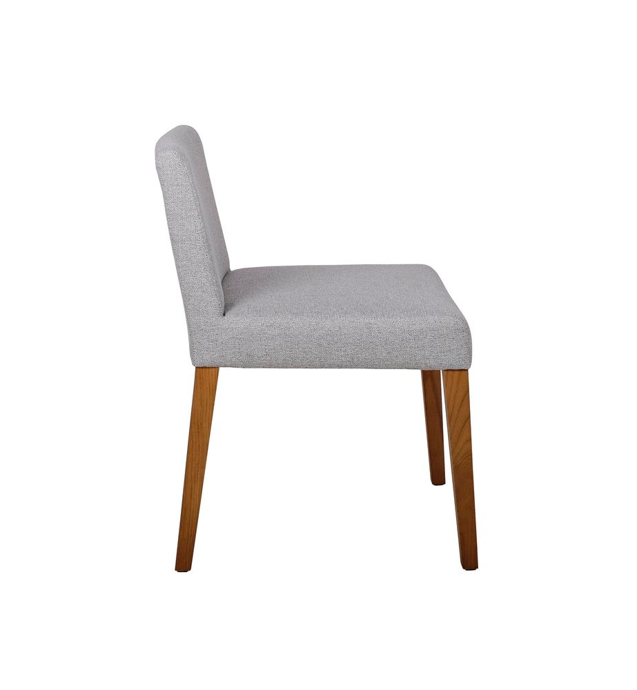 Chairs for hospitalities & contracts - Retro Modern Dining chair Studio in 100% natural solid Sungkai wood and polyester. - EZEÏS