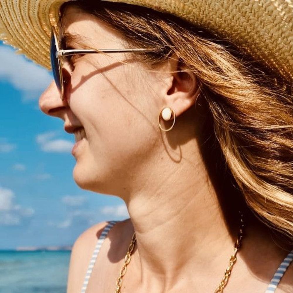 Jewelry - Cyprus earrings - L'ATELIER DES CREATEURS