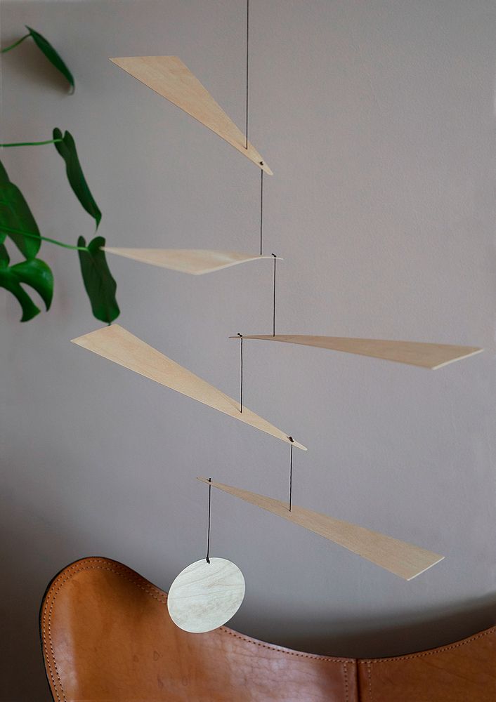 Objets design - Sculpture suspendue Blades Mobile - LIVINGLY