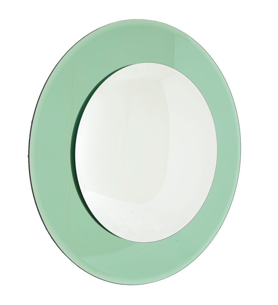 Mirrors - Lunna Convex Mirror (Green) - RV ASTLEY LTD
