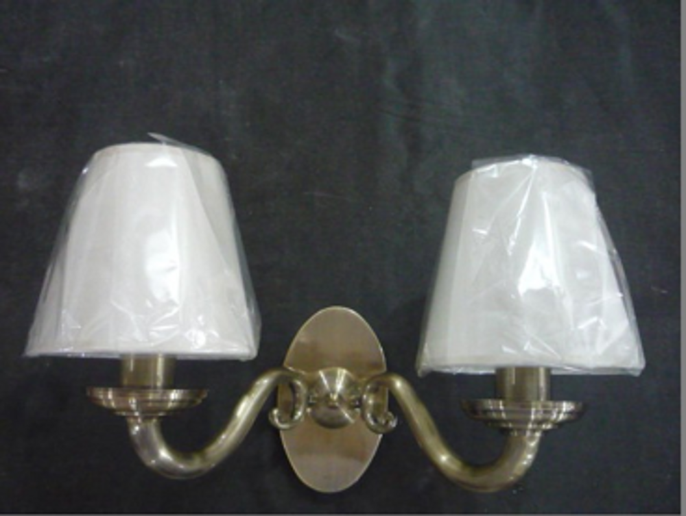 Wall lamps - Barchester Wall Lamp Brass - RV ASTLEY LTD