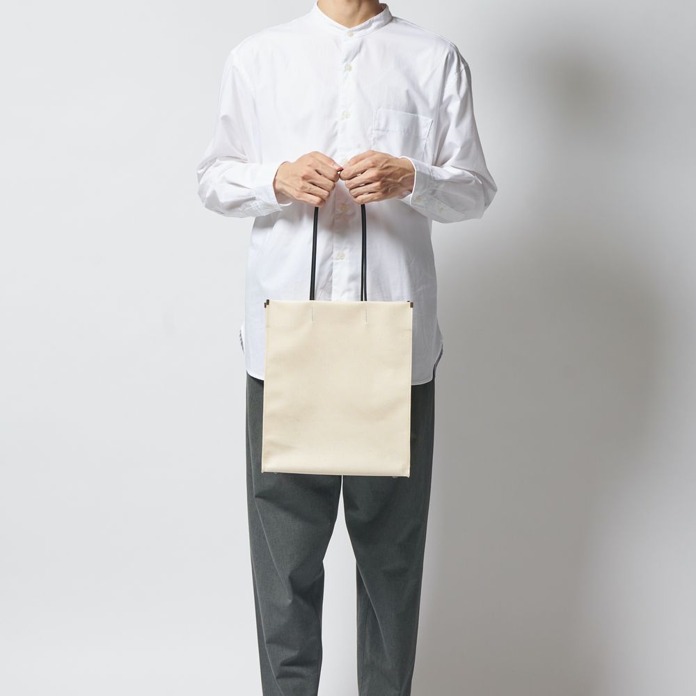 Bags and totes - SHOPPER - vertical hand tote bag - KENTO HASHIGUCHI