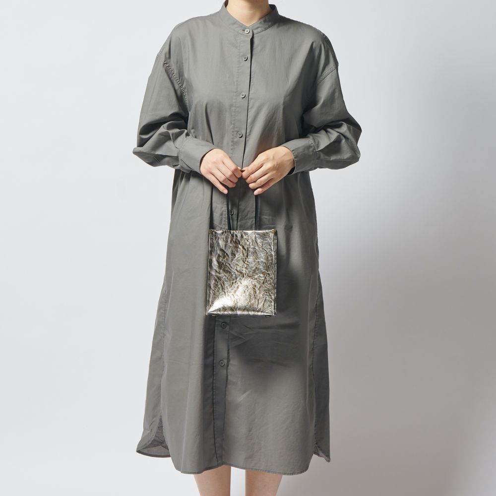 Sacs et cabas - GINHAKU SHOPPER MINI - sac fourre-tout à main en aluminium froissé - KENTO HASHIGUCHI