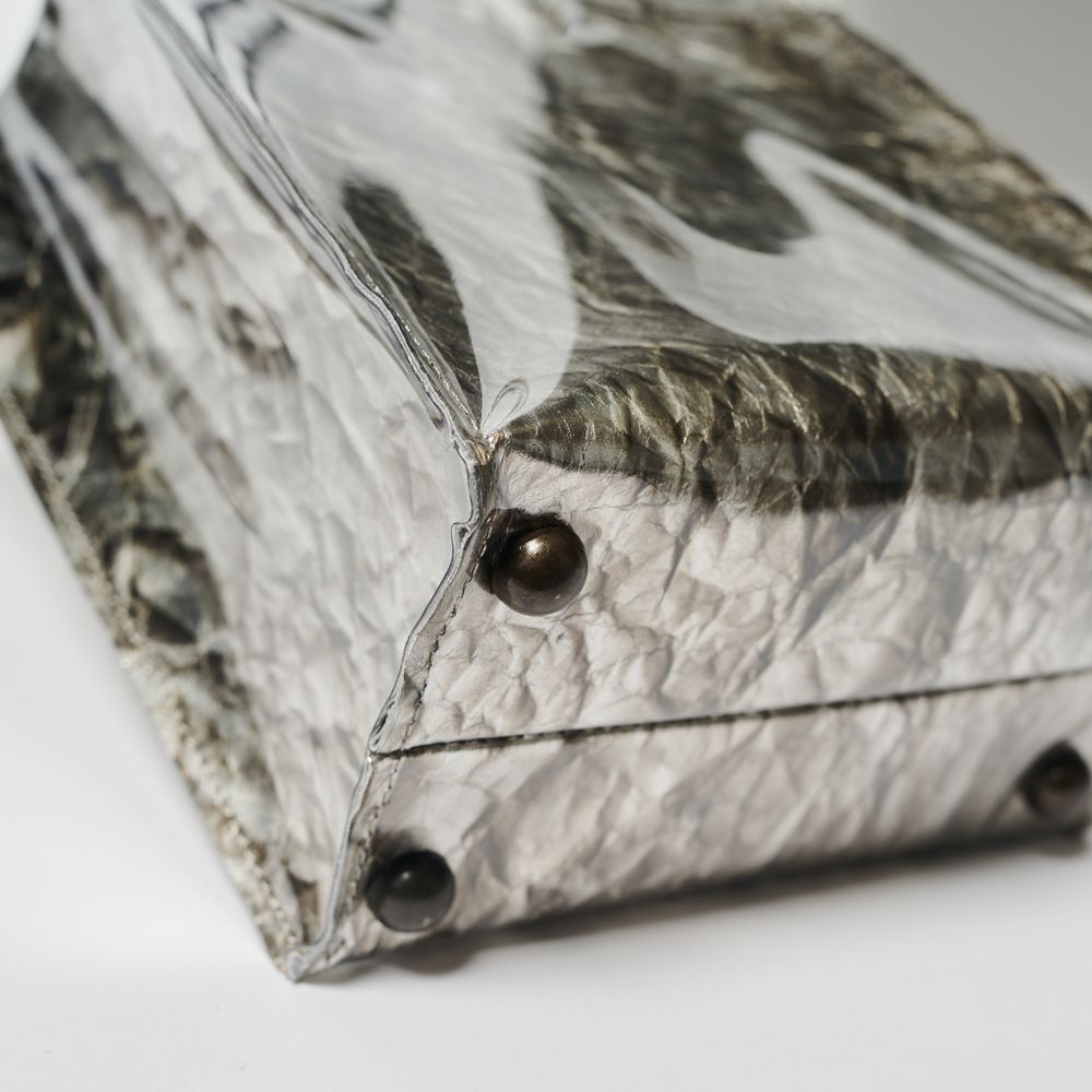 Sacs et cabas - GINHAKU SHOPPER MINI - sac fourre-tout à main en aluminium froissé - KENTO HASHIGUCHI
