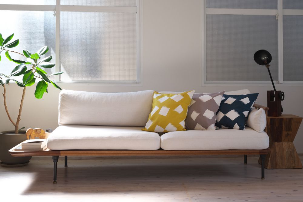 Fabric cushions - Nonosute Cotton Cushion Cover 【Hayate】 - WESTY JAPAN
