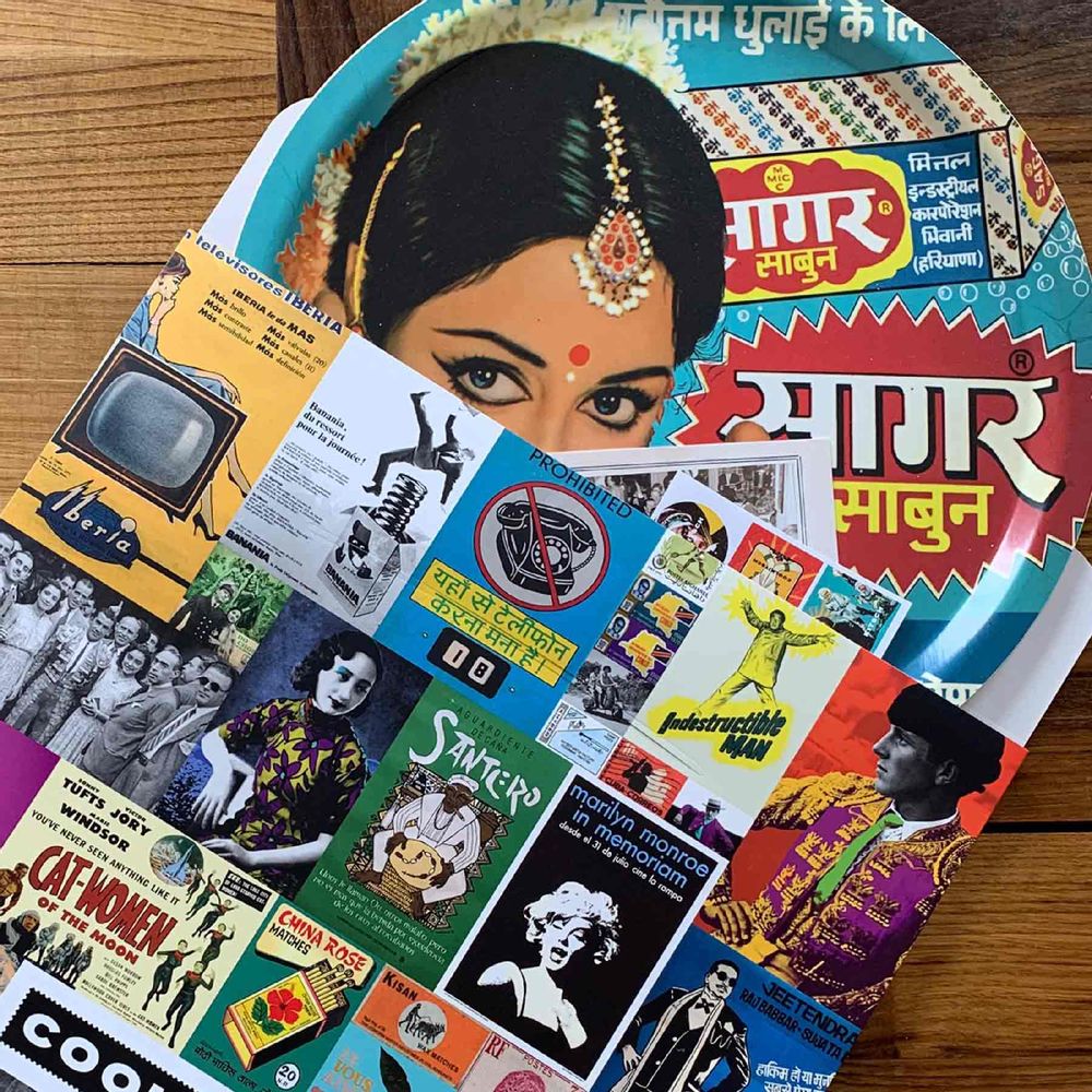 Trays - Sagar Soap Round Tray - COOLKITSCH