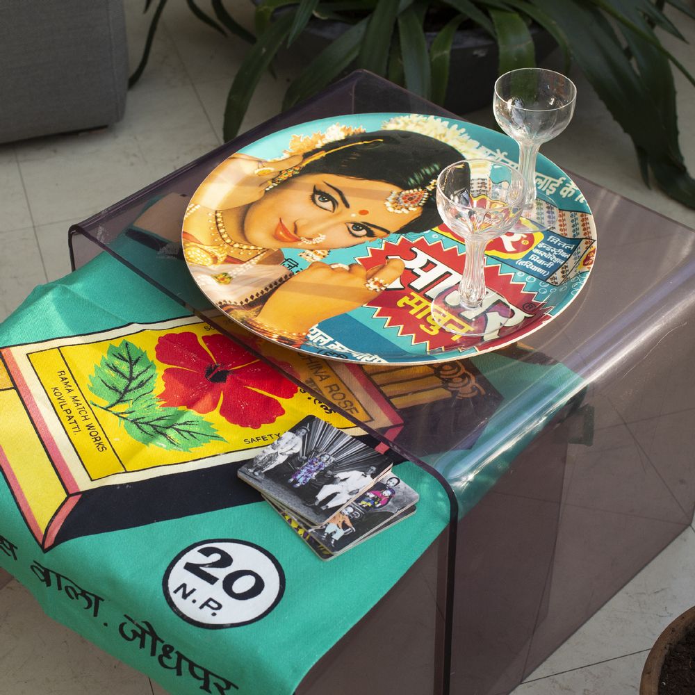 Trays - Sagar Soap Round Tray - COOLKITSCH