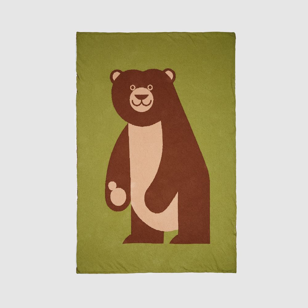 Throw blankets - Bear blanket - BIBU