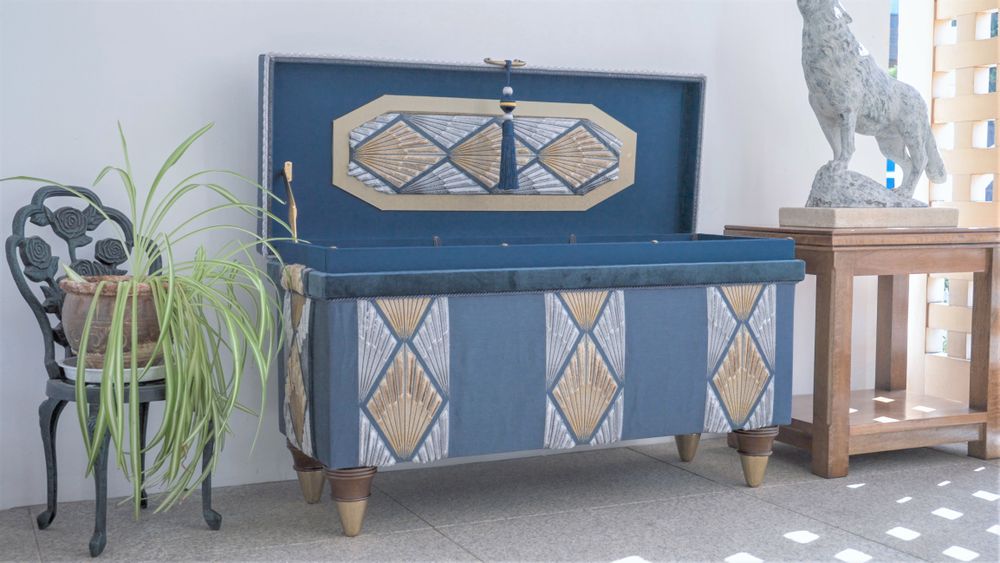 Design objects - Chabako Japonaise, Bench/Storage Box, "Astoria 60 ESP" - INTERIOR CHABAKO