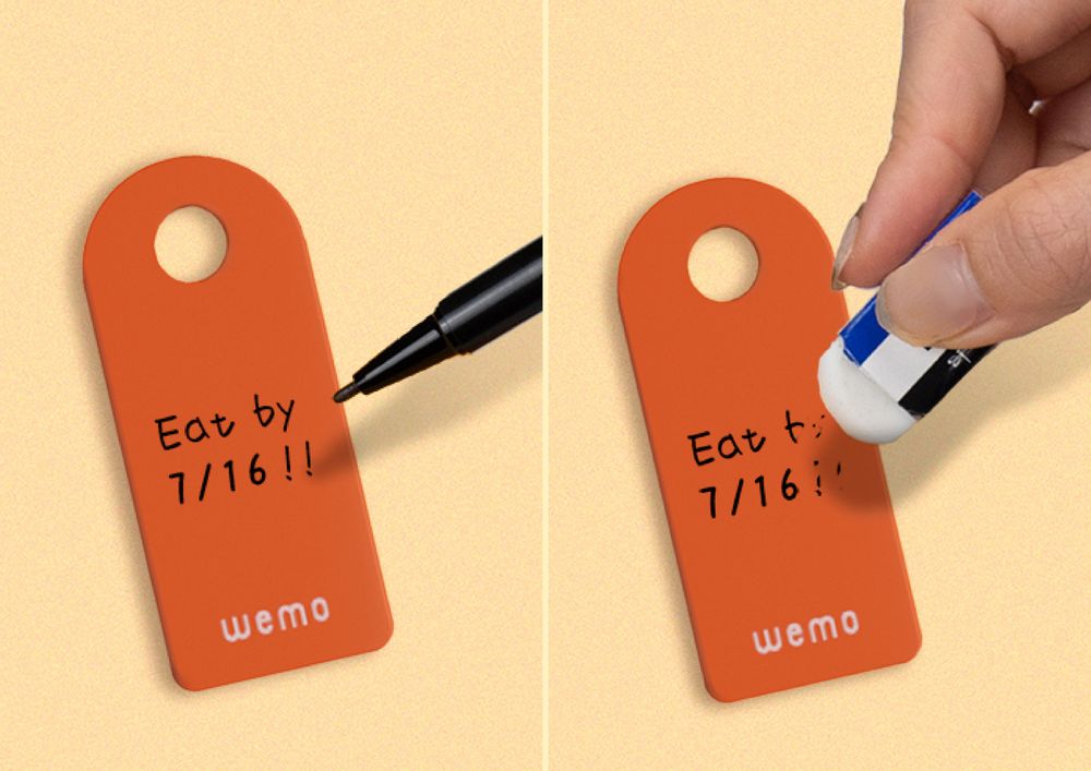 Boîtes de rangement  - Etiquette à suspendre #Tag taille S - WEMO
