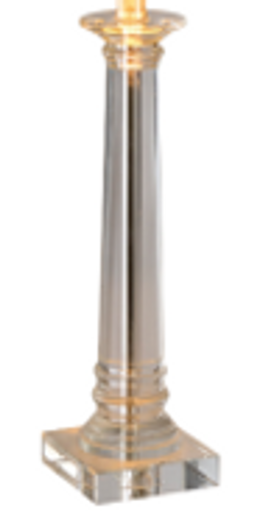 Table lamps - Eden,crystal table lamp( base only) - RV ASTLEY LTD