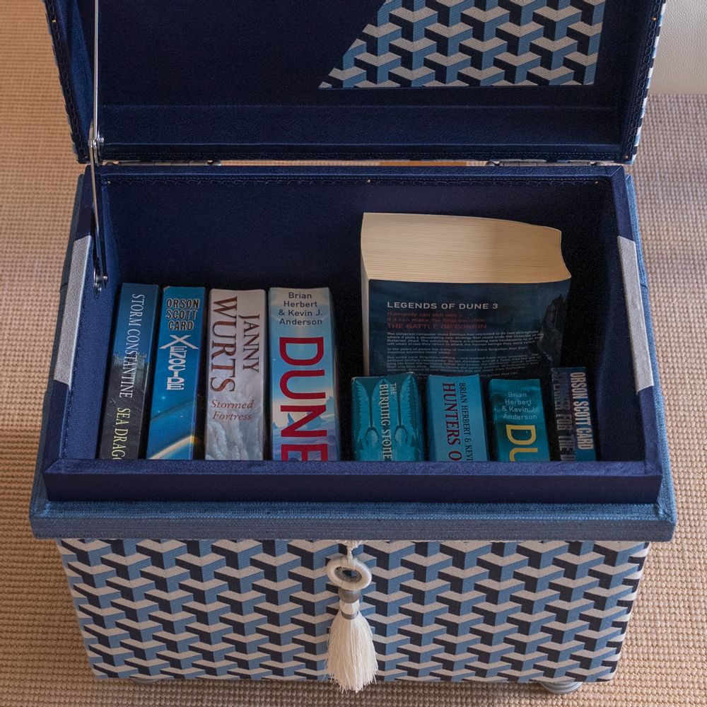 Boîtes de rangement - Japanese Chabako, Storage Box/Stool "Céramique 10K" - INTERIOR CHABAKO