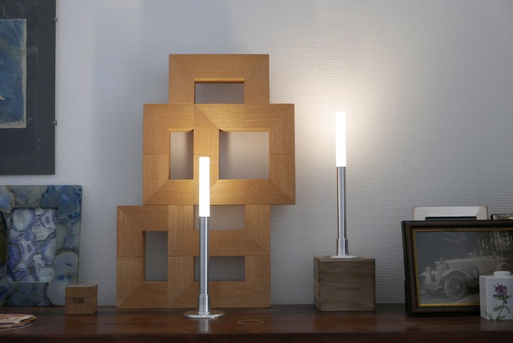Lampes sans fil - BOT 09 - Lampe de table design nordique - BOTTLELIGHT COMPANY