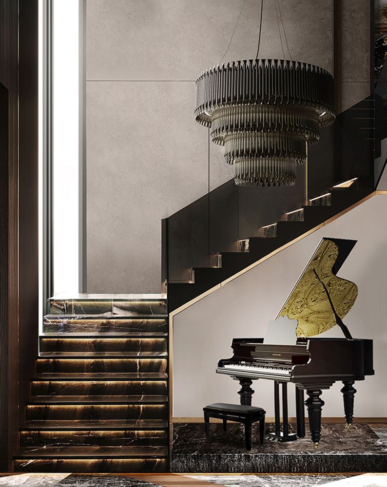 Hanging lights - Matheny | Chandelier - DELIGHTFULL