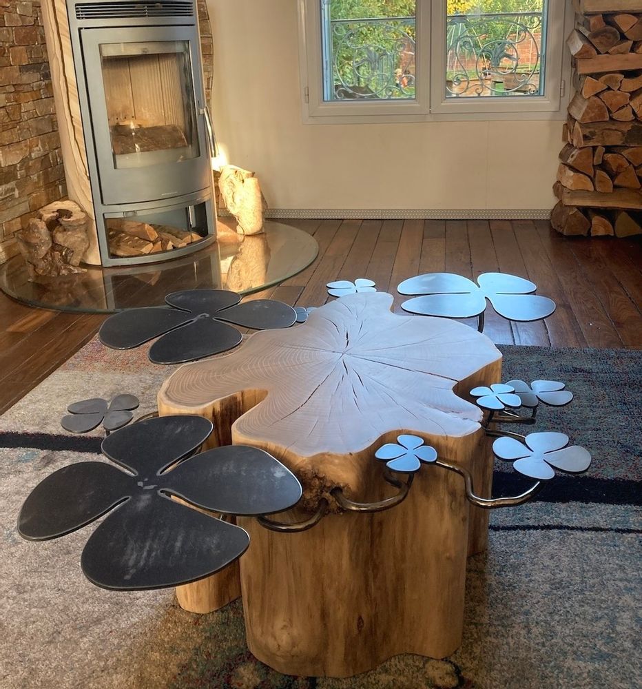 Tables basses - table basse "Passion" - ARBORESCENCE DESIGN