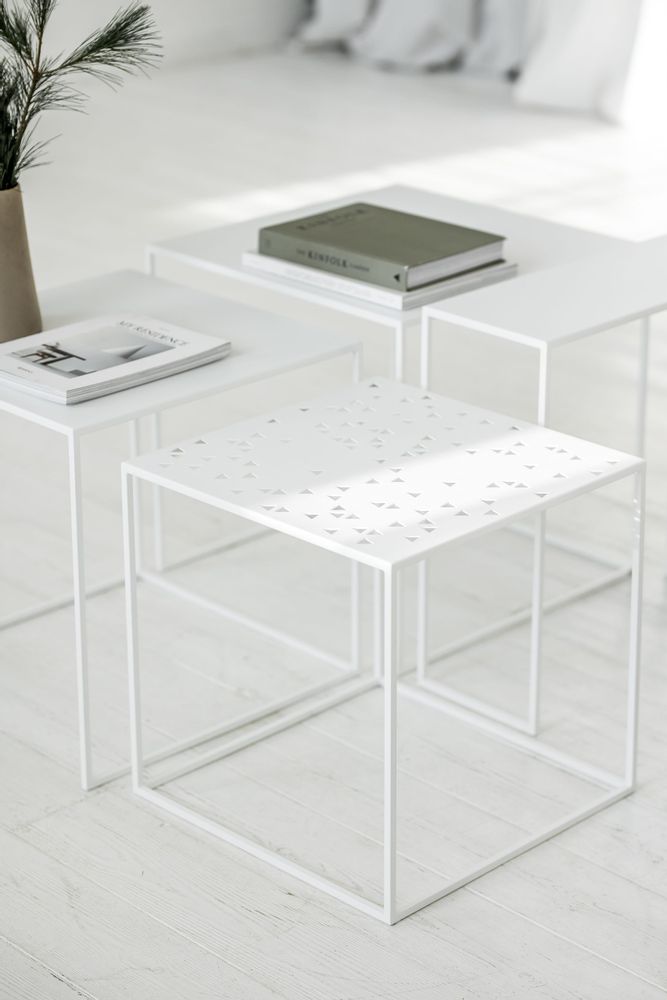 Coffee tables - GEOMETRY| COFFEE TABLE SET | NIGHT TABLE - IDDO