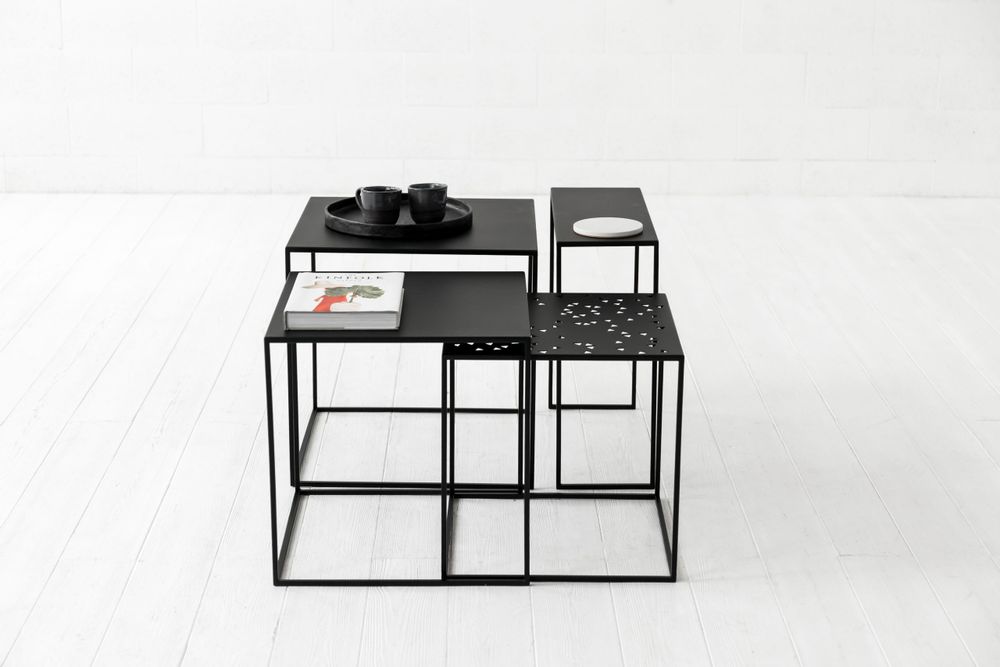 Coffee tables - GEOMETRY| COFFEE TABLE SET | NIGHT TABLE - IDDO