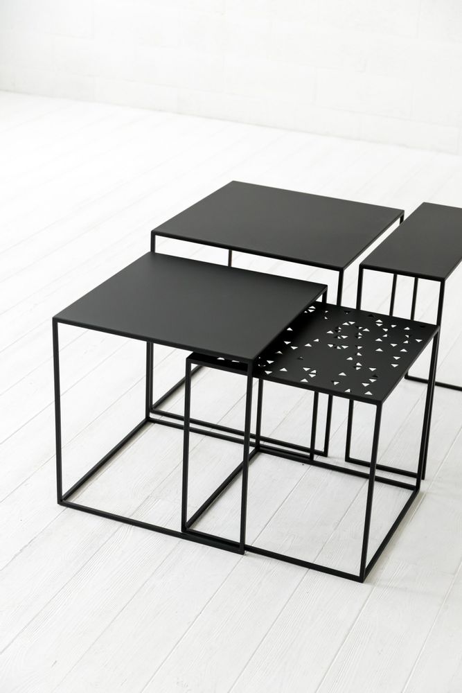 Coffee tables - GEOMETRY| COFFEE TABLE SET | NIGHT TABLE - IDDO
