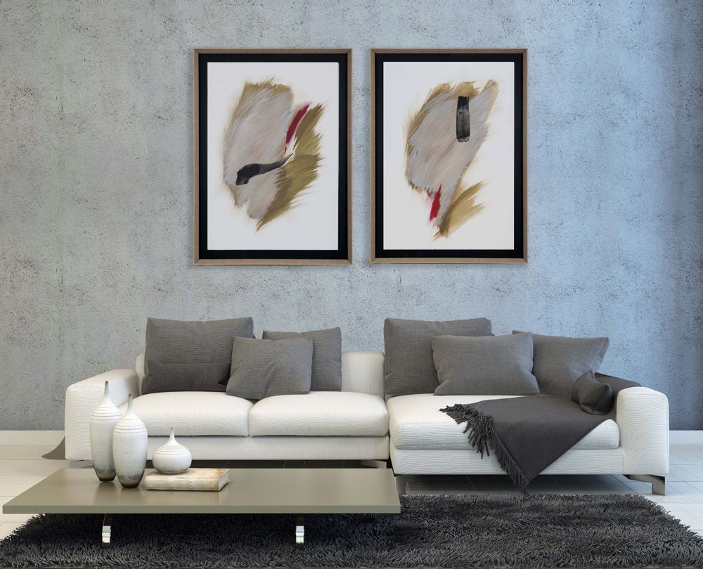 Tableaux - TABLEAUX SAHARA I & II  - NOVOCUADRO ART COMPANY