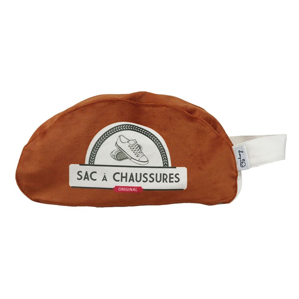 Accessoires de voyage - Sac à chaussures en velours "Camel" - LOOPITA
