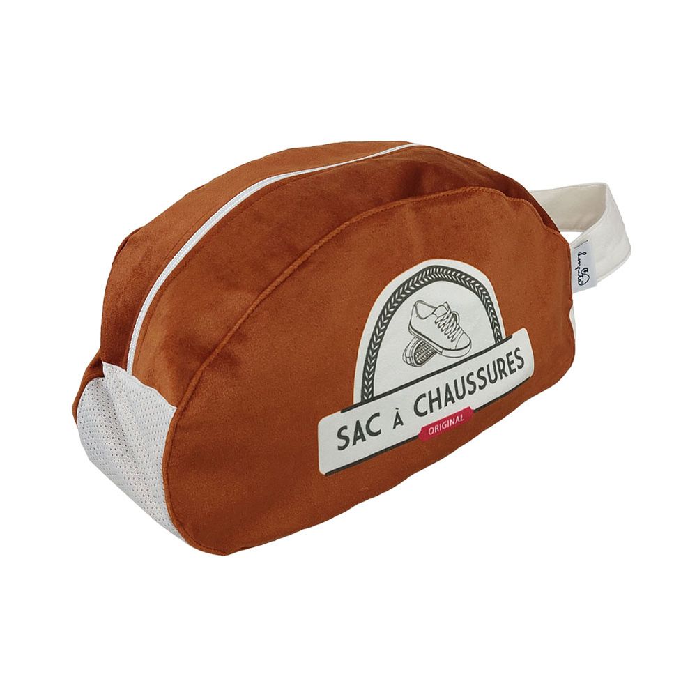 Accessoires de voyage - Sac à chaussures en velours "Camel" - LOOPITA