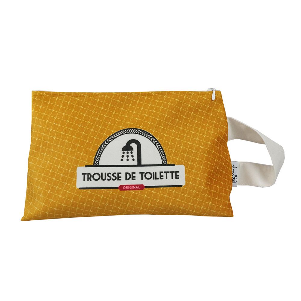 Travel accessories - “Ochre” Toiletry Bags - LOOPITA