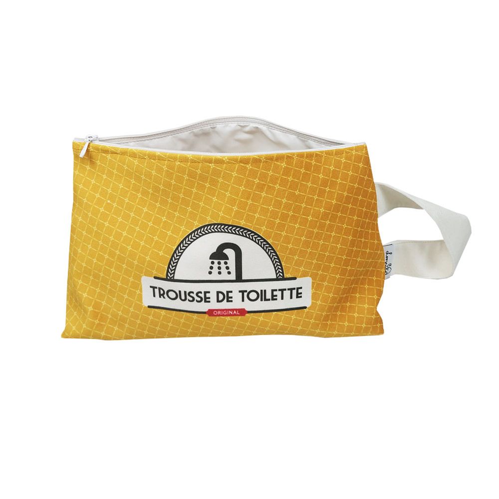 Travel accessories - “Ochre” Toiletry Bags - LOOPITA