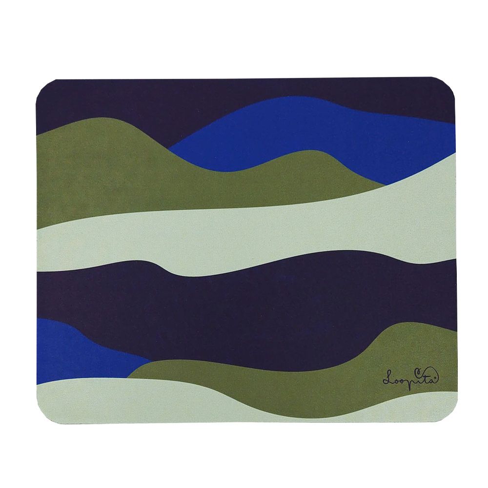 Autres fournitures bureau - Tapis de souris "Du vert et du bleu" - LOOPITA