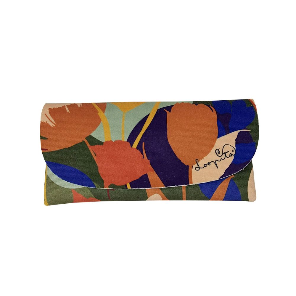 Lunettes - Etui à lunettes et Essuie-Glace "Les tulipes du camel" - LOOPITA