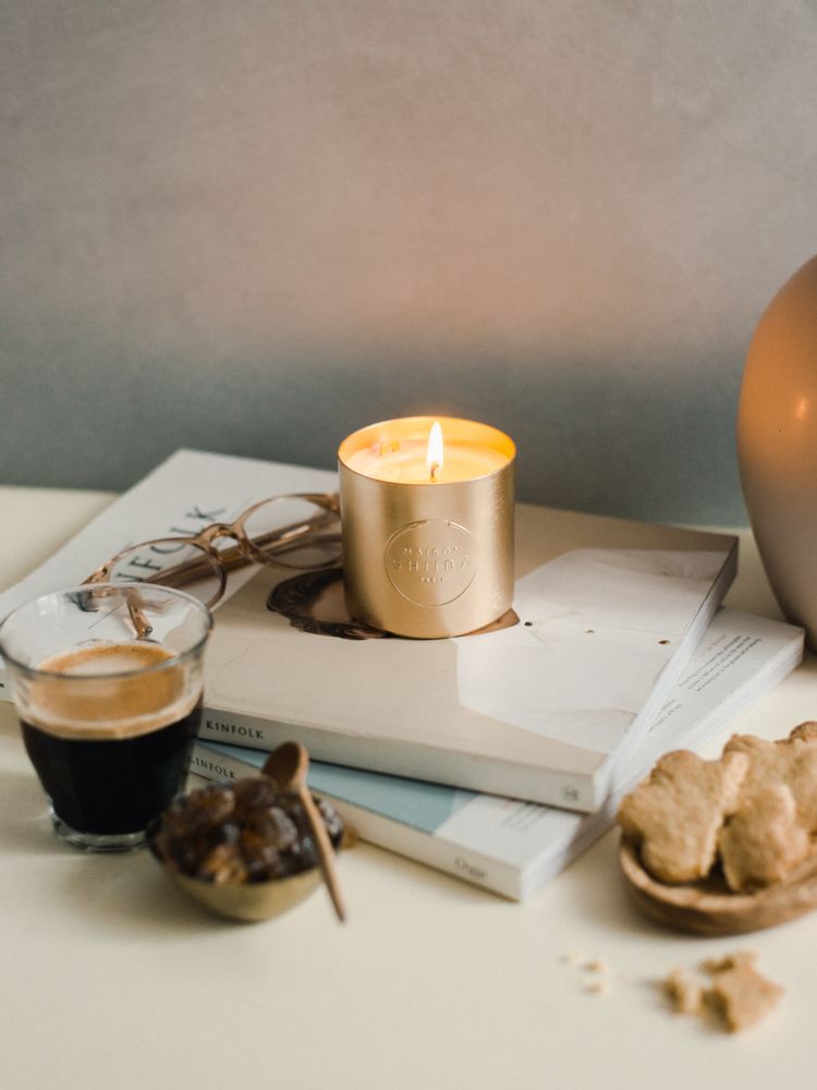 Customizable objects - Engraved Message Candle | Monoi Scent | 190 gr - MAISON SHIIBA