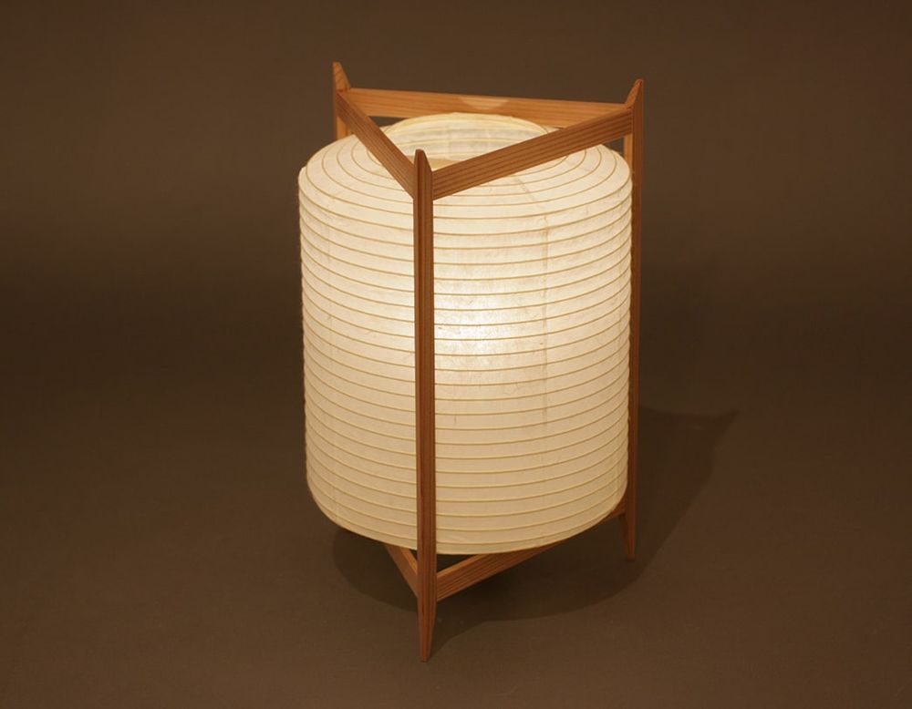 Pièces uniques - ANDON - Lampe triangulaire japonaise - METROCS