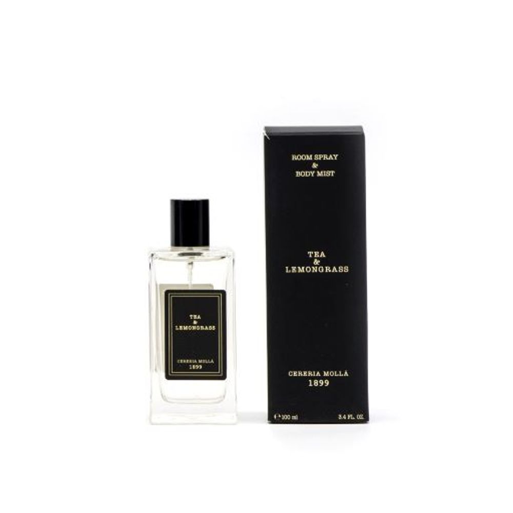 Parfums d'intérieur - Spray & brume corporelle. Thé et citronnelle. - CERERIA MOLLA 1899 CANDLES