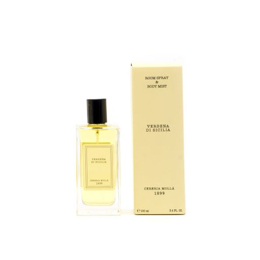 Home fragrances - Spray & Body mist. Verbena di Sicilia. - CERERIA MOLLA 1899 CANDLES