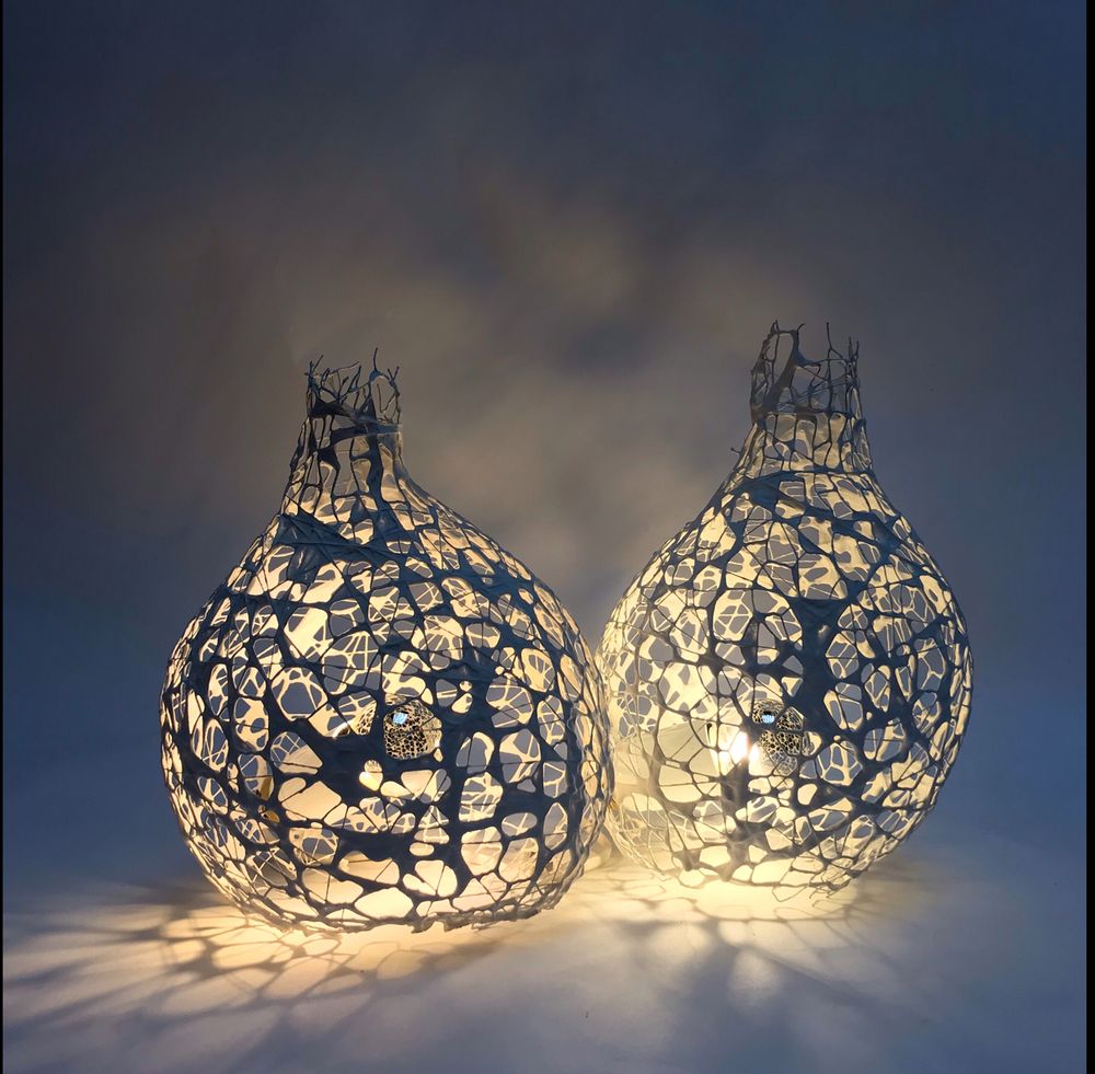 Objets design - Lady Jeanne, Goutte luminaire - NATALIE SANZACHE