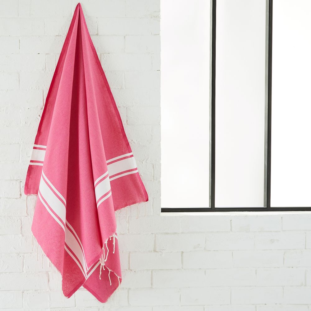 Autres linges de bain - Fouta Tissage Plat en coton recyclé - BY FOUTAS