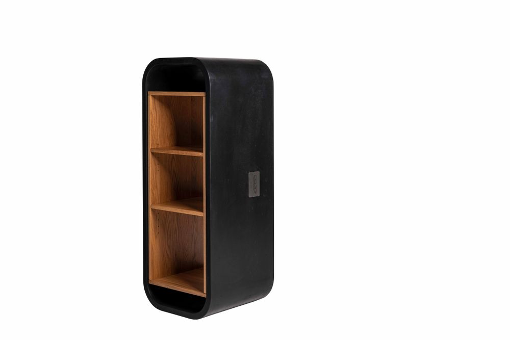 Shelves - OPUS PATEO MAGNO Concrete and Wood Shelf Bookshelf - CO33 EXKLUSIVE BETONMÖBEL
